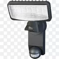 太阳能路灯溶胶fl 13007 ip 44带pir路灯运动传感器被动红外感应器引导泛光灯pir