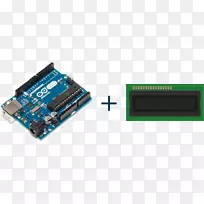 闪存Arduino uno单片机通用异步接收发射机Arduino lcd