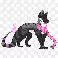 狗繁殖猫插图卡通-内部尖叫