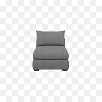 椅子坐垫滑套沙发-海军蓝灰色卧室设计理念