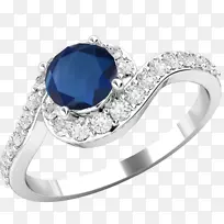 蓝宝石订婚戒指坦赞尼珠宝-红宝石矿业公司