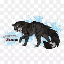 猫河族虎鹰霜战士-阿拉斯加雷电