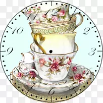 茶杯夹艺术茶会下午茶蝴蝶茶袋工艺