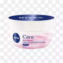 乳膏Nivea护理强化Pflge nivea乳膏nivea敏感-丝状皮肤提示