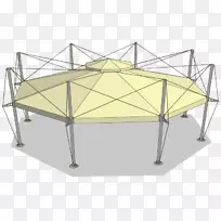 矩形产品设计帐篷-帐篷空间