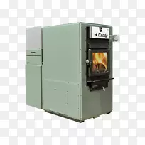 采暖用木材炉子热泵