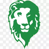 胡安迭戈学院北阿拉巴马州狮子男子篮球剪贴画-狮子吉祥物