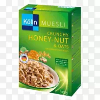 玉米片Peter K lln GmbH&Co.Kgaa muesli早餐谷类食品-蜂蜜坚果