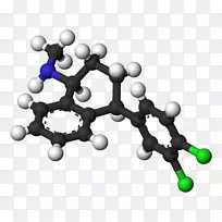 舍曲林抗抑郁药-Zoloft 50 mg选择性5-羟色胺再摄取抑制剂