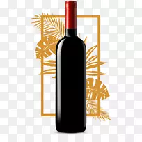 葡萄酒利口瓶，雅昆巴-红葡萄酒桑格里亚芒果