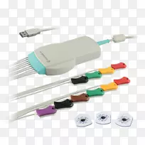 心电图电极有氧运动心脏应激反应试验电缆心电图试验