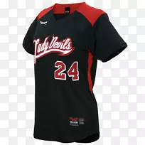 t恤、棒球制服、运动迷球衣、垒球-可定制的青年啦啦队制服