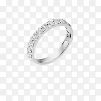 结婚戒指银白金产品设计.克拉达格婚戒
