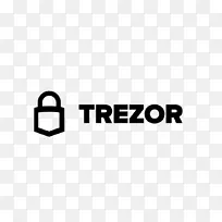 Trezor密码货币钱包徽标比特币-比特币钱包应用程序