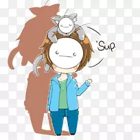 猫剪贴画图片哭猫哭