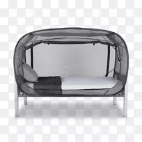 隐私弹出床、帐篷床、双层床-双人间女孩卧室设计理念