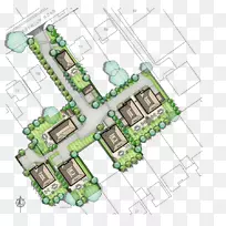房屋概念发展有限公司郊区住宅大布卡姆-终极车库计划