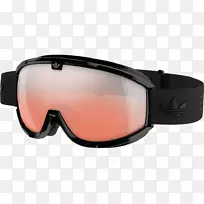 护目镜，太阳镜，阿迪达斯眼镜，眼镜.滑雪板护目镜