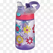 水瓶，塑料瓶，儿童紫藤