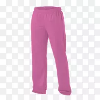 腰部粉红色m裤短裤-粉红色保龄球袜