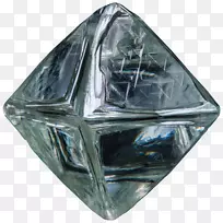 ラフダイヤモンドまんが学校にようこそ1金刚石正八面体抛光-生金刚石