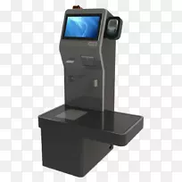 互动式售货亭电脑监控器零售银行