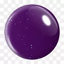 球形紫色奶瓶吊灯
