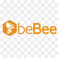 蜜蜂标志品牌专业网络服务就业-脑阅读写作演讲