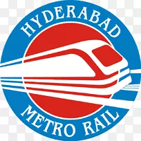 海德拉巴地铁快速运输标志组织-繁忙火车站