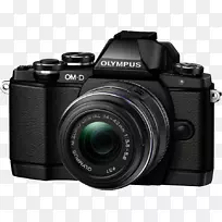 奥林巴斯om-d e-m10 mark ii微型三分之二系统相机镜头无镜可互换镜头照相机-奥林巴斯dslr