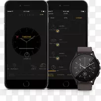 智能手表活动监视器皮革载体手表英国有限公司-windows智能手机手表