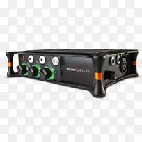 混音设备混合-6多声道录音和重放录音设备混合音频记录器-麦克风skype访问