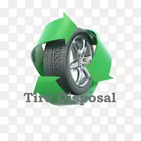汽车轮胎回收汽车轮胎废物管理.轮胎回收