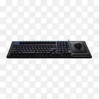 电脑键盘数字键盘电脑鼠标空格键轨迹球YouTube游戏耳机蓝色