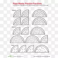 比萨饼分数比萨饼数学指导阅读目标