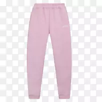 紧身裤粉红色m-汗水短裤