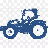 拖拉机新荷兰农业我的第一个农场新荷兰机械公司-新荷兰拖拉机