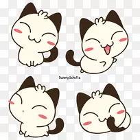 猫剪贴画