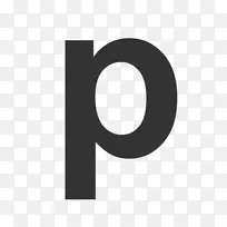 字母p it顶峰-洛杉矶，ca图像文本-达芬奇代码海报
