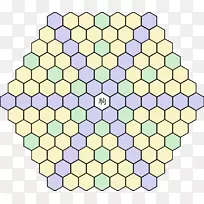镶嵌六角形瓷砖蜂窝.现代几何图案