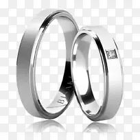 婚戒比萨库订婚-简单的石头珠宝模型