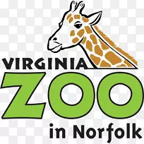 弗吉尼亚动物园长颈鹿标志野生动物园-家庭学校创作创意