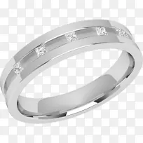 婚戒订婚戒指钻石公主切割-女式钻石戒指产品