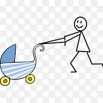 婴儿运输婴儿剪贴画妈妈-选择正确的单词