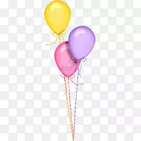 玩具气球夹艺术生日贺卡-DIY生日贺卡