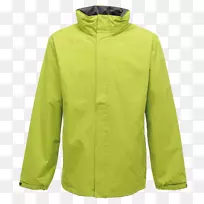 夹克服装雨衣罩.高能见度石灰绿色背包