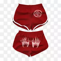 内裤，短裤，泳装，红色.m-蔓越莓毛衣