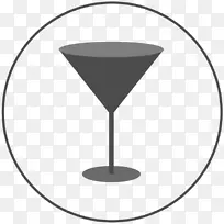 马提尼香槟酒玻璃鸡尾酒玻璃产品设计-伊比萨夜总会