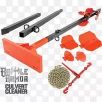 涵洞清洁工具清洁器.小锡桶食品