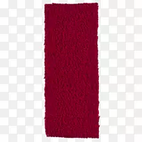 长方形羊毛红亚麻纤维纱
